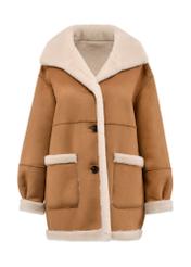 Women's double-sided sheepskin coat KOZDP-0009-24(Z24)-08