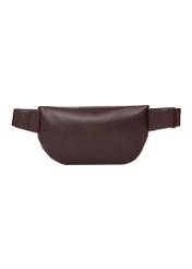 Burgundy women's waist bag TOREC-1338-4D(Z26)