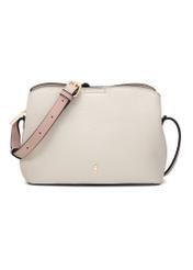 Cream small women's handbag TOREC-0768-0P(W26), front product view on white background.