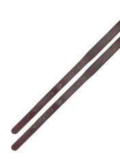 Brown leather women's handbag TORES-1302-1D(W26), view of the product strap on a white background.