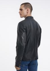 Men's leather jacket KURMS-0281-5471(Z22)-02