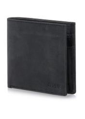 Men's small leather wallet PORMS-0544-99(W23)-02