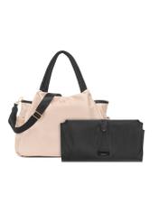 Powder pink bag for mother TOREN-0308-5A(W26) - front view of the product on a white background.