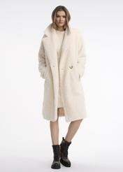 Women's oversize artificial fur FUTDP-0027-16(Z24)-02