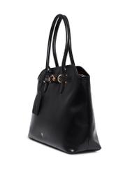 Black large women's handbag TOREC-1076-99(Z26), diagonal product view on a white background.