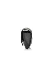 Black leather case PORMS-0539A-99(Z25) - side view of the product on a white background.