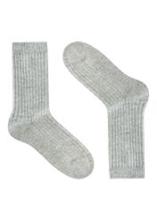 Set of women's ribbed socks ZESDT-0034-15(Z25) - top view of the packaged product on a white background.