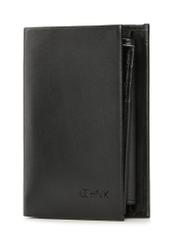 Large black leather women's wallet PORMS-0661-99(Z25)