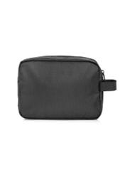 Black men's cosmetic bag TORMN-0267C-99(Z25), back view of the product on a white background.