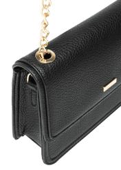 Small, elegant women's handbag TOREC-1015-99(W26), close-up of the product detail, view on a white background.