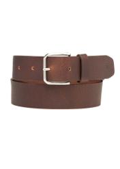 Men's brown leather belt PASMS-0277-1I(W26)