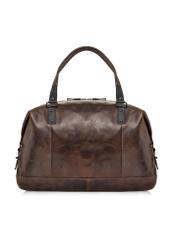 Brown leather large men's bag TORMS-0103B-79(Z24)-04