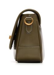 Small women's khaki handbag TOREC-1249-8D(Z26), side view of the product on a light background.