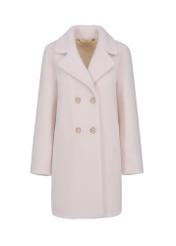 Women's double-breasted wool fur coat FUTDW-0020-12(Z23)-03