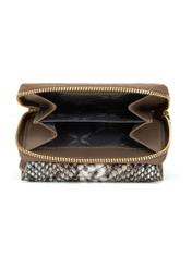 Small women's leather wallet PORES-0971-86(Z25), product view from the inside on a white background.-02