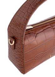 Small brown leather handbag for women TORES-0997-87(W24)-07