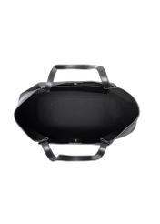 Women's leather black shopper bag TORES-1358-99(Z26), product view inside from above on a white background.