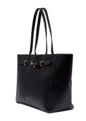 Women's shopper bag in black TOREC-1340-99(Z26), diagonal product view on a white background.