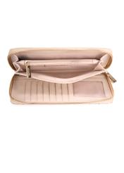 Large women's wallet in beige color POREC-0381A-15(W25)