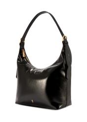 Black women's shoulder bag TOREC-1166-9F(W26), diagonal product view on a white background.