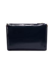 Navy blue leather women's handbag TORES-1294-7E(W26)