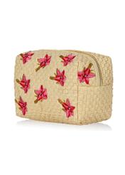 Women's braided floral cosmetic bag TOREC-0766-23(W23)-02