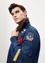 Navy blue men's pilot jacket TOP GUN KURMT-0356-69(Z24)