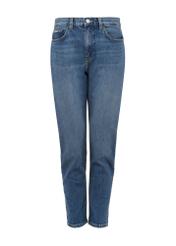 Navy blue women's jeans JEADT-0011-69(W25)-01