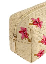 Women's braided floral cosmetic bag TOREC-0766-23(W23)-06