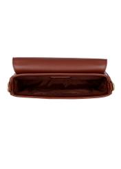 Light brown women's shoulder bag TOREC-1262-1G(Z26), product view inside on white background.