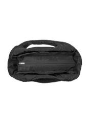 Large nylon women's handbag TOREN-0340-99(W26), product view inside on white background.