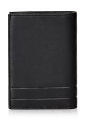 Black leather men's wallet PORMS-0145-99(Z23)-02