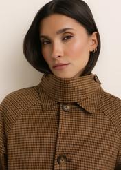 Women's double-sided coat with vest KURDT-0674-1H(Z26)