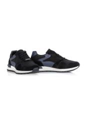 Men's black leather sneakers BUTYM-0460-99(W24)-02