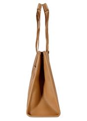 Large camel shopper bag TOREC-0977A-24(Z25)