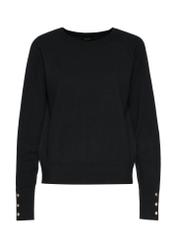 Black women's sweater SWEDT-0211-99(Z24)-01