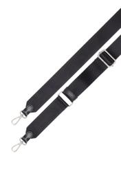 Small two-compartment leather women's handbag TORES-1349-9I(Z26), view of the product strap on a white background.