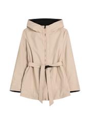 Women's reversible transitional jacket KURDT-0655-9J(W26) - front product view, on white background.