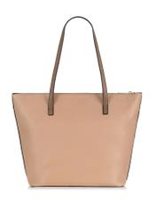 Two-color women's shopper bag TOREC-0780-15(W23)-04