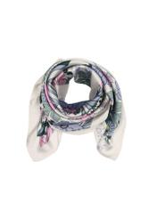 Women's colorful floral pattern scarf SZADT-0167-15(W24)-01