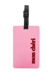 Luggage tag AW-012-0015-5B(W26), front view of the product on a white background.