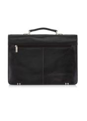 Dark brown leather briefcase VB-200A-90(KS)-03