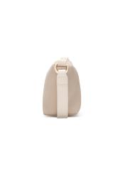 Small beige women's handbag TOREC-0882-1B(W26), side product view on white background.