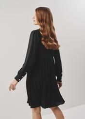 Black shirt dress SUKDT-0176-99(Z23)-03