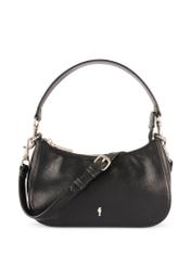 Small black women's handbag TOREC-1134-99(W26), front product view on white background.