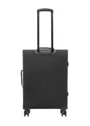 Set of 19"/24"/28" trolley suitcases WALNY-0045-99(W26), back view of the product on a white background.