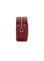 Small red handbag made of shiny imitation leather TOREC-0730B-49(Z24)-03