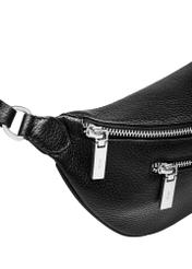 Black leather women's bag TORES-1071C-99(W25)-05