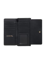 Large black women's wallet with embossing POREC-0347-99(Z24)-04