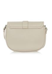 Cream women's handbag made of imitation leather TOREC-0756B-12(W25)-03